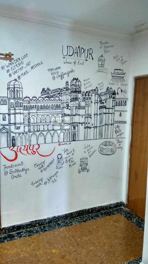 Eltravo - Hostel Udaipur Eksteriør billede